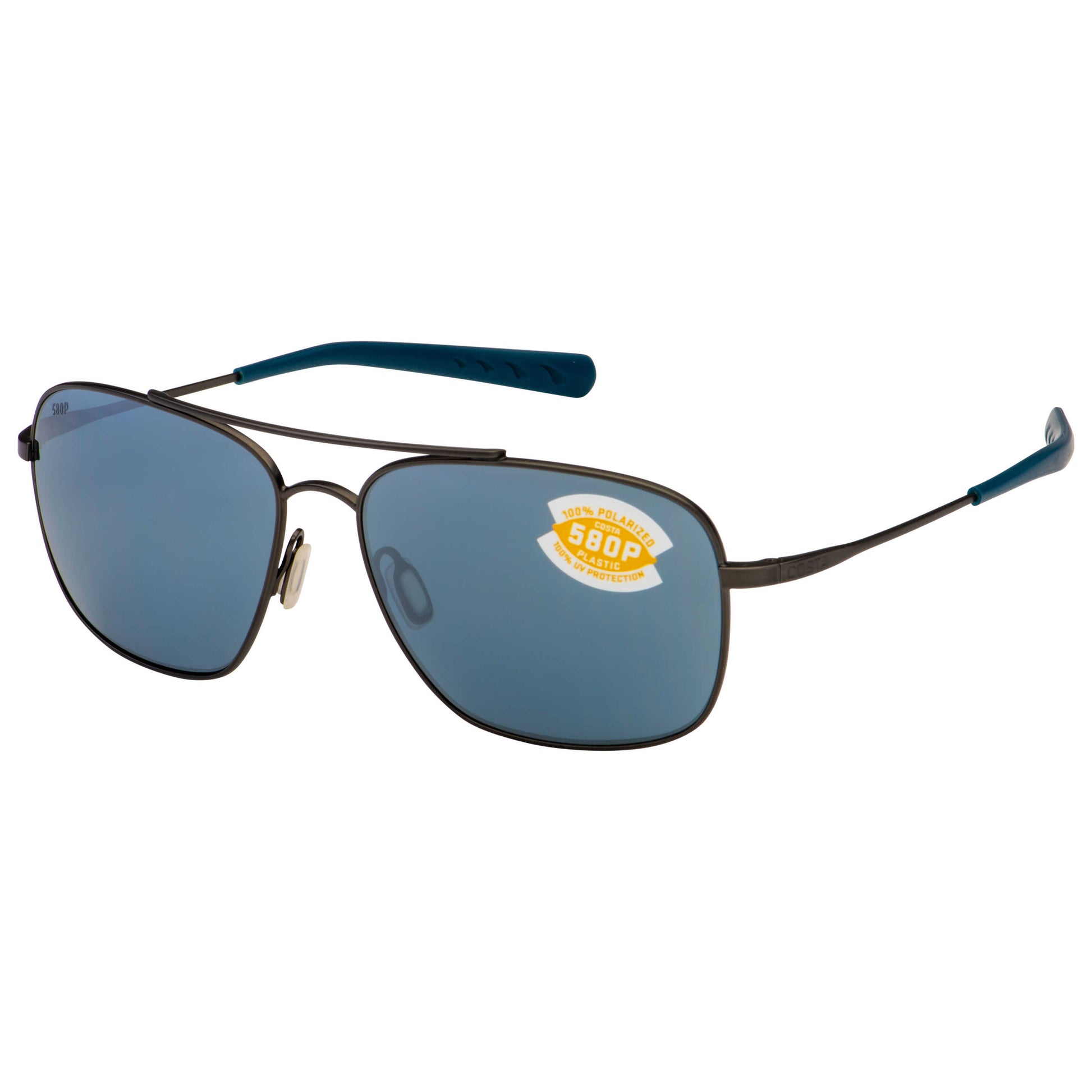 Front view of Costa del Mar Canaveral Men's Sunglasses CAN-185-OSGP