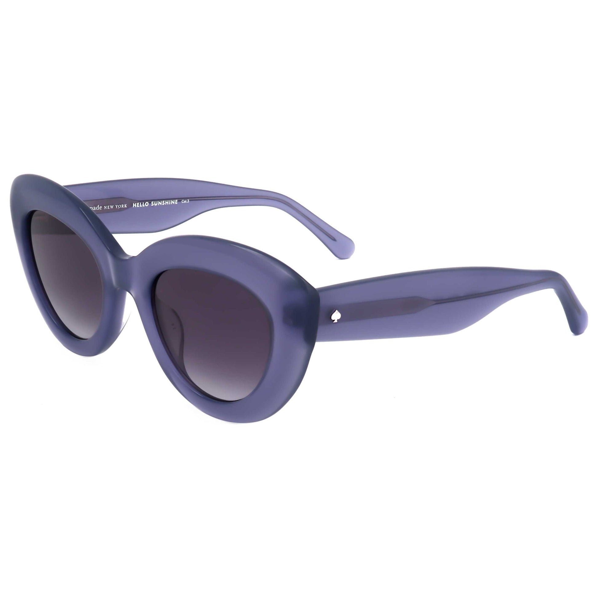 Front view of Kate Spade Women's Sunglasses CAPRI-G-S-B3V-50