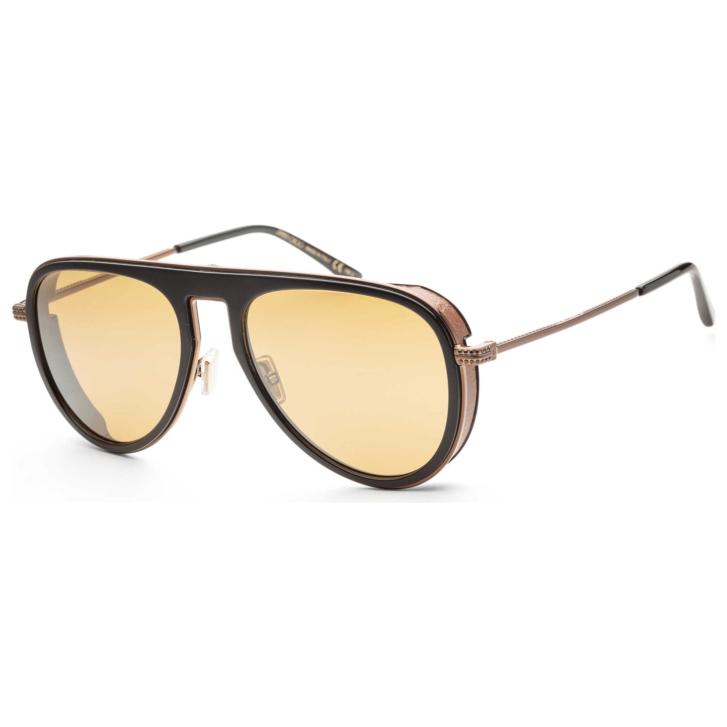 Front view of Jimmy Choo Carl Men's Sunglasses CARL-S-0R60-56-18