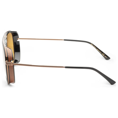 Left view of Jimmy Choo Carl Men's Sunglasses CARL-S-0R60-56-18