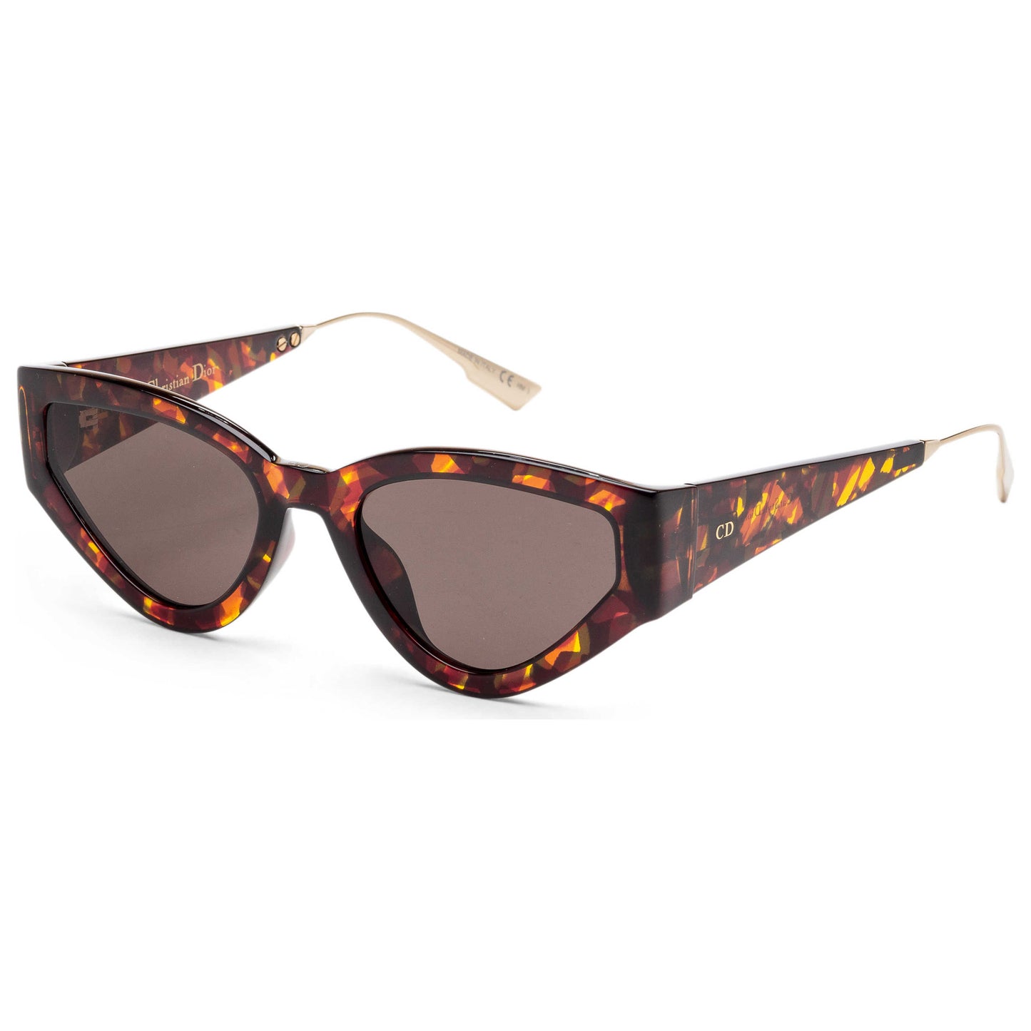 Front view of Christian Dior Cat Style Women's Sunglasses CATSTYLE1S-0086-70