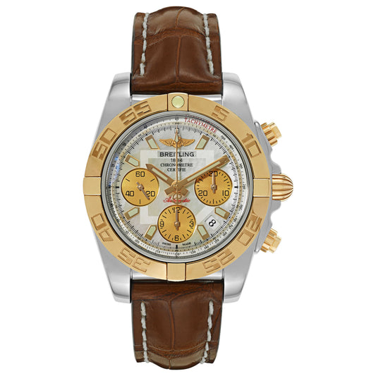 Front view of Breitling Chronomat Men's Automatic Watch CB014012-A722-723P
