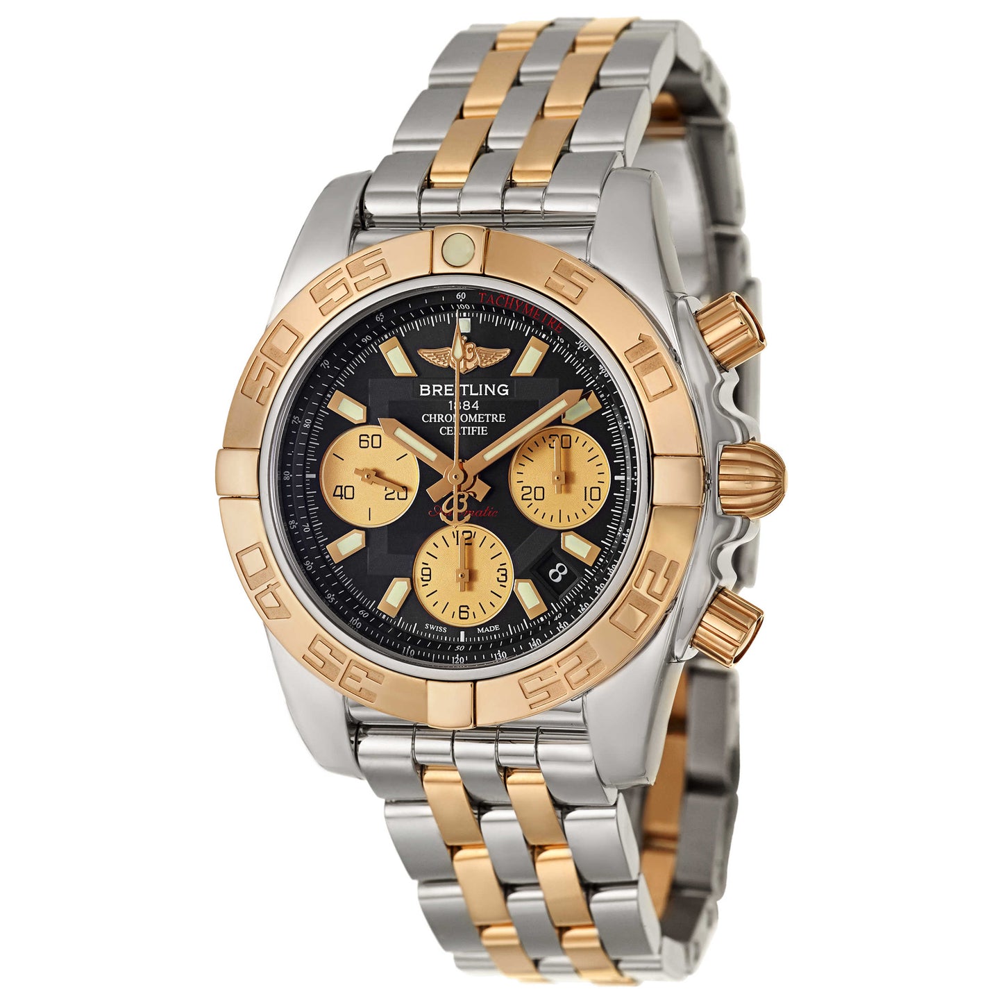 Front view of Breitling Windrider Men's Automatic Watch CB014012-BA53-378C