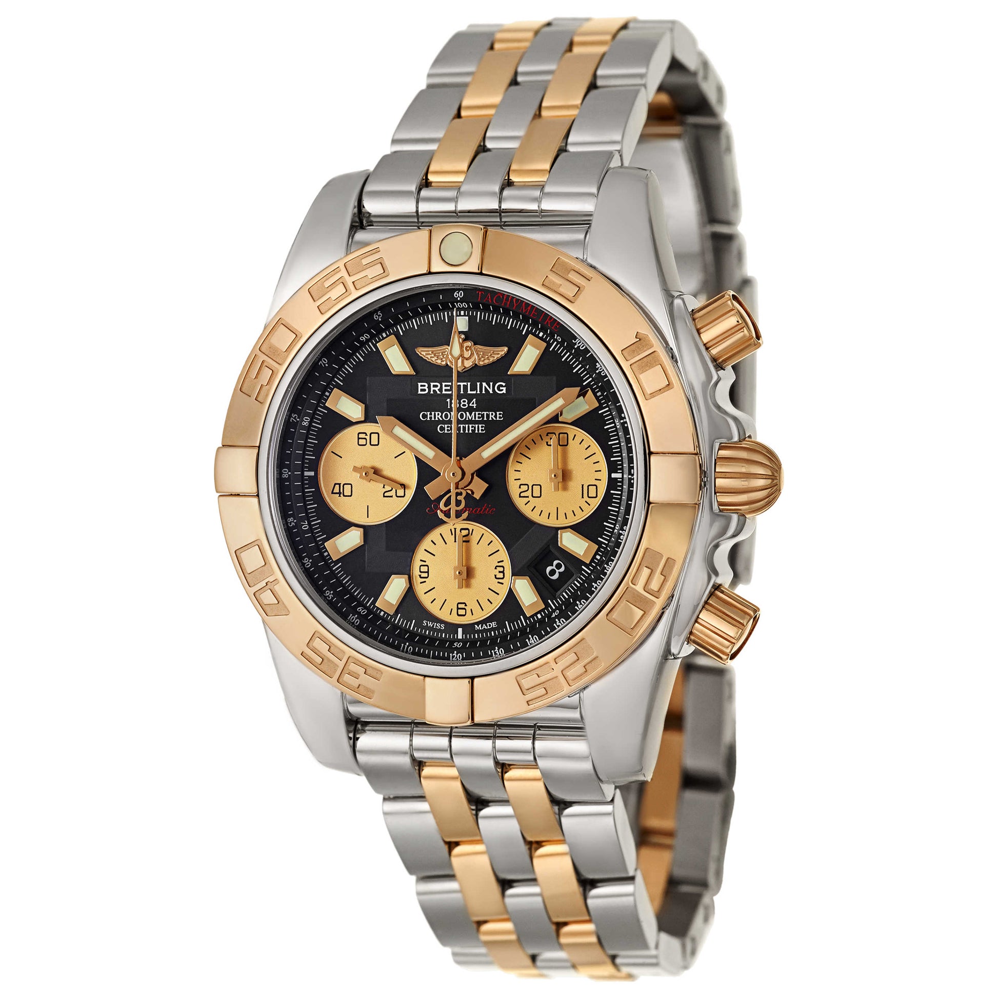 Front view of Breitling Windrider Men's Automatic Watch CB014012-BA53-378C