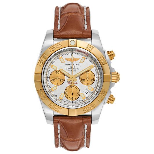 Front view of Breitling Chronomat Men's Automatic Watch CB014012-G713-722P