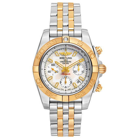 Front view of Breitling Chronomat Men's Automatic Watch CB0140Y2-A743-366C