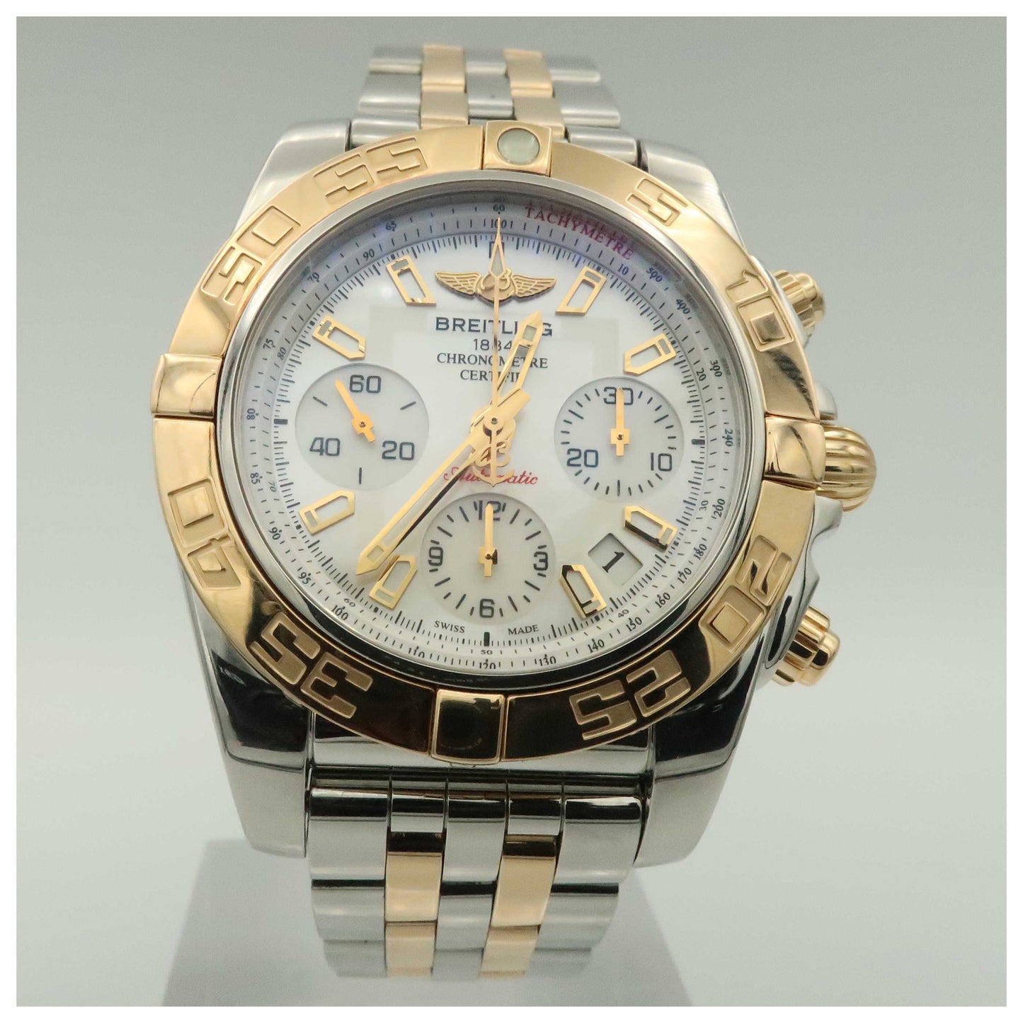 Front view of Breitling Chronomat Men's Automatic Watch CB0140Y2A743366C-SDV