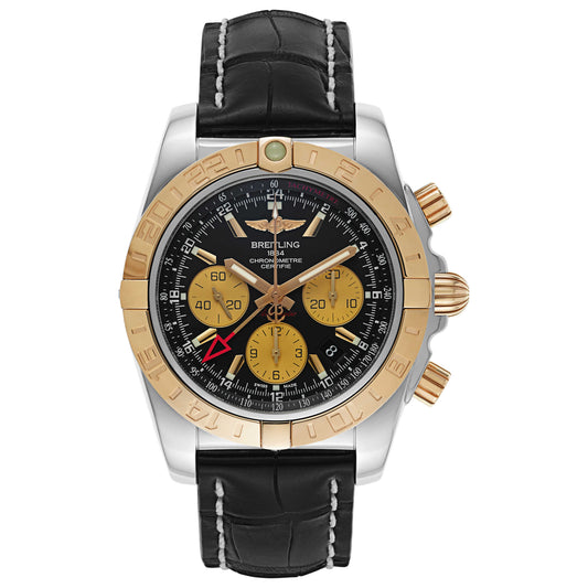 Front view of Breitling Chronomat Men's Automatic Watch CB042012-BB86-743P