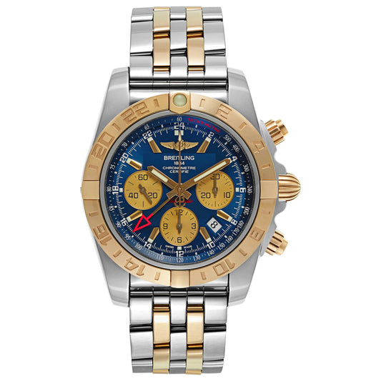 Front view of Breitling Chronomat Men's Automatic Watch CB042012-C858-375A