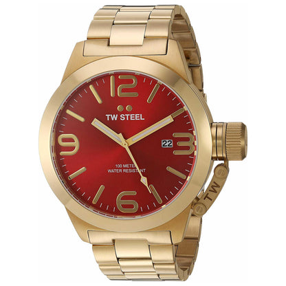 Front view of TW Steel Analog Men's Quartz Watch CB112