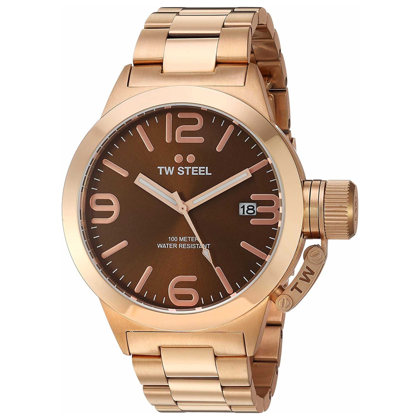 Front view of TW Steel Analog Men's Quartz Watch CB191