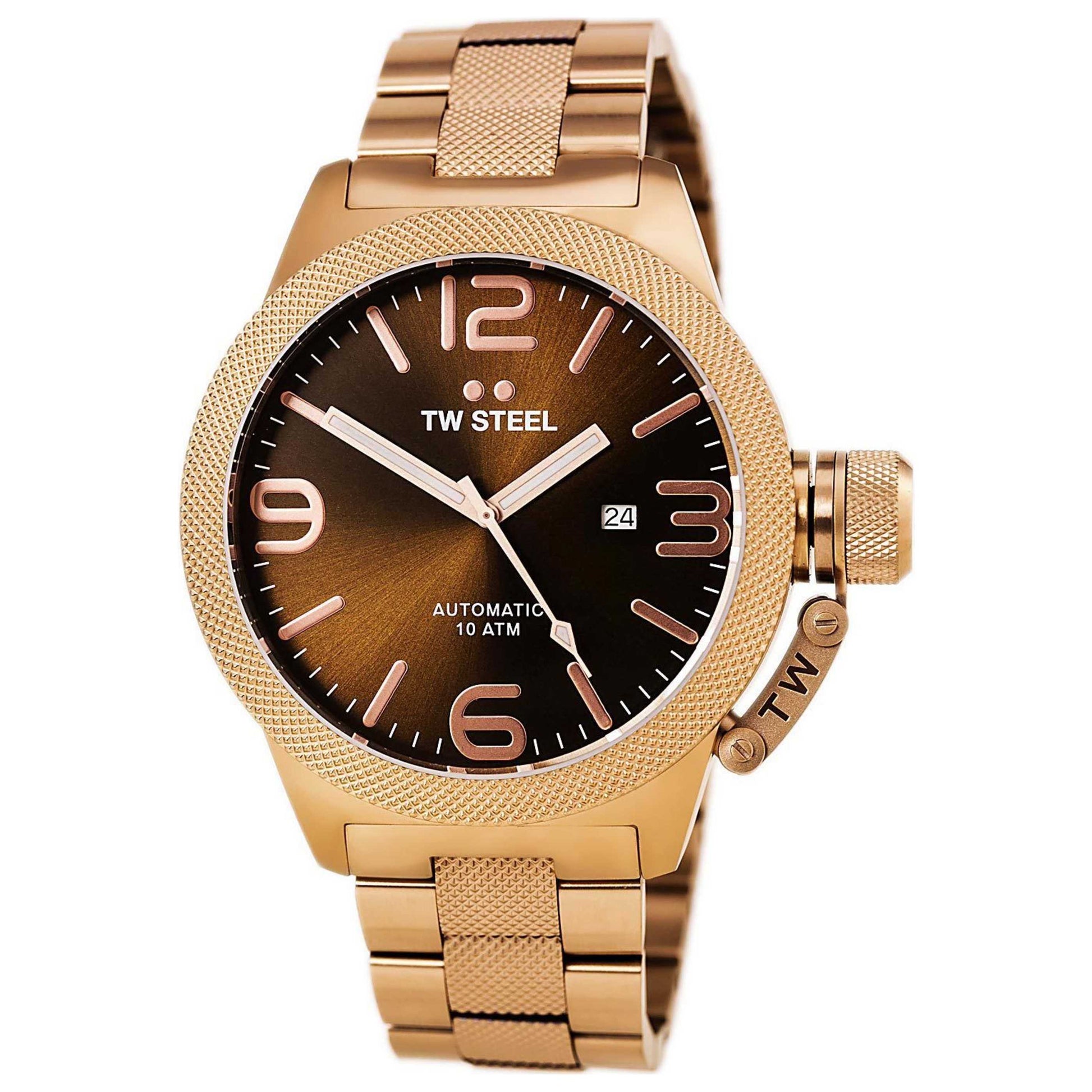 Front view of TW Steel Analog Men's Watch CB196