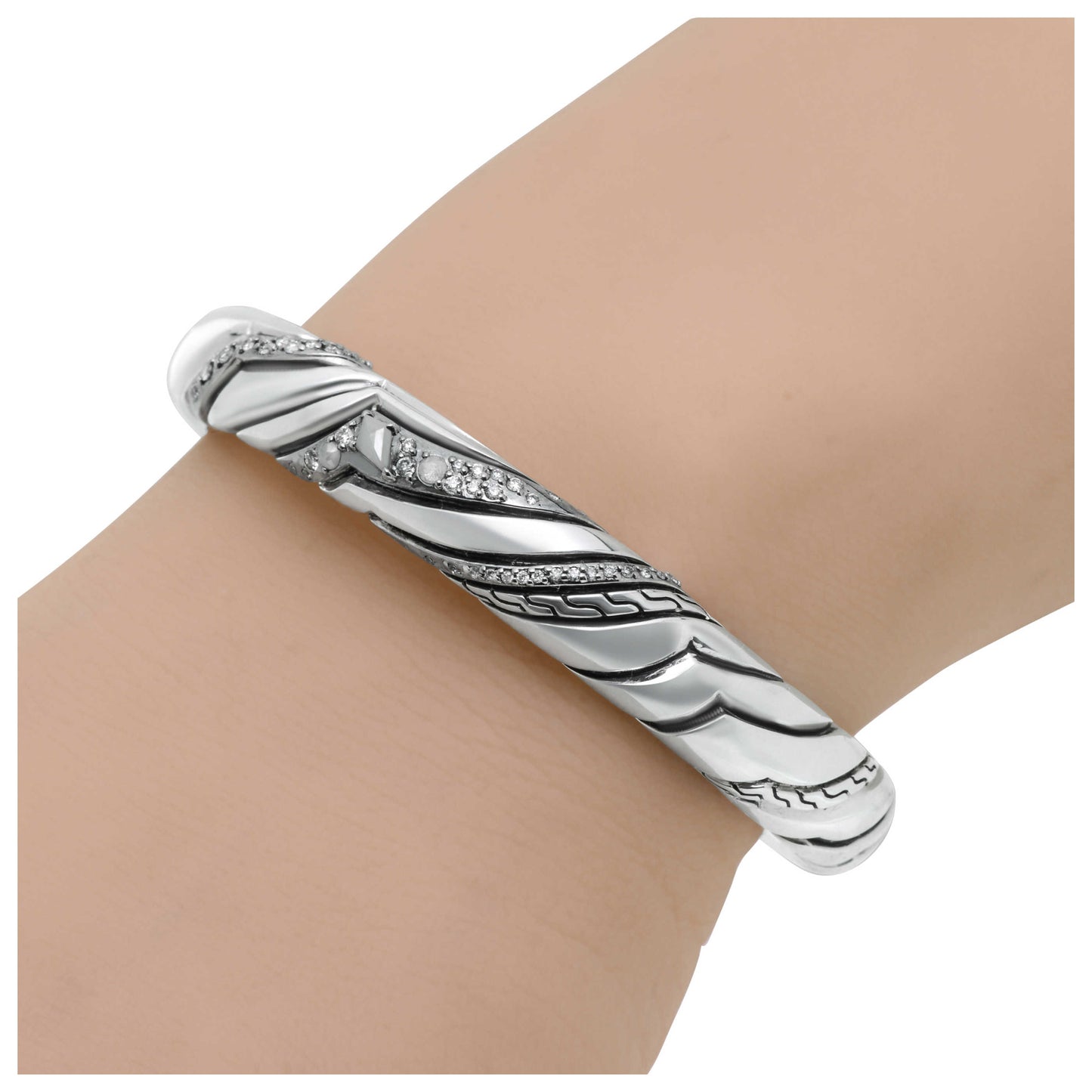 John Hardy Elegant Women's Bracelet CBP440262MDIXM - Image #2