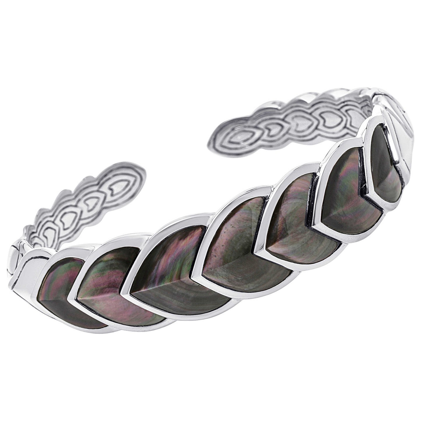 Front view of John Hardy Elegant Women's Bracelet CBS66435GMOPXM