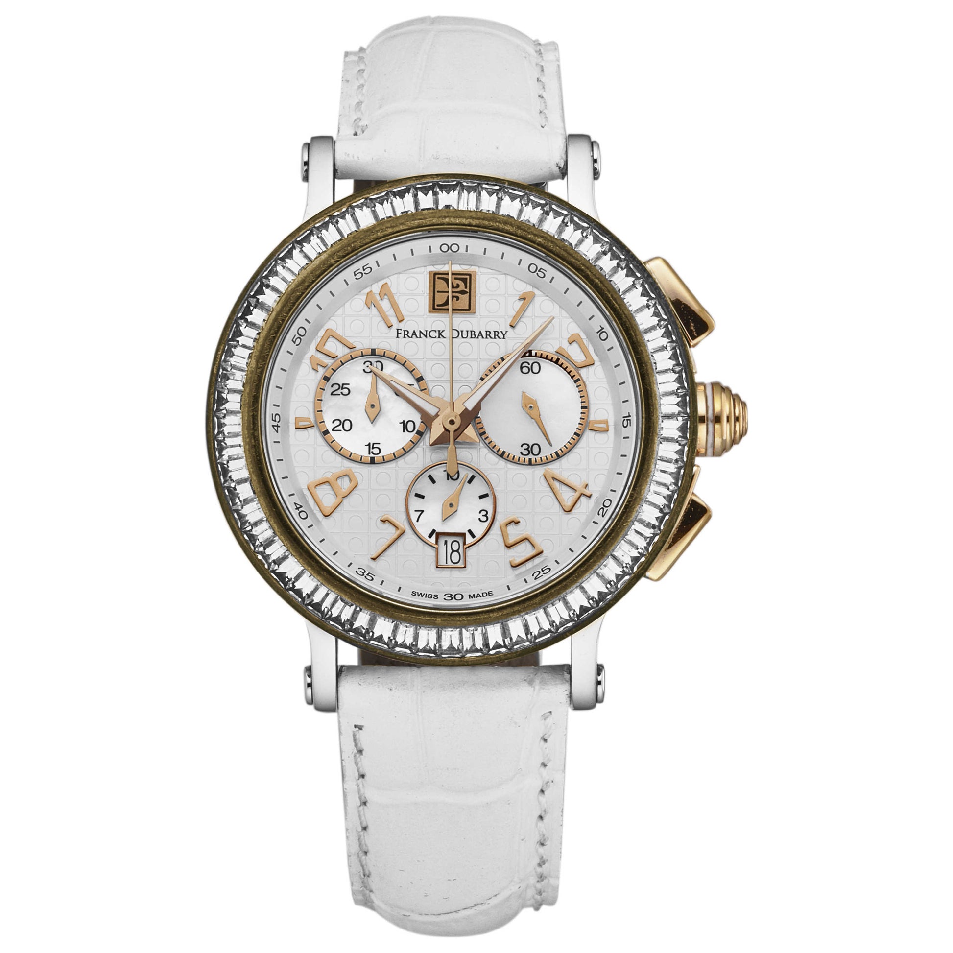 Front view of Franck Dubarry Crazy Colors Women's Quartz Watch CC-04-01