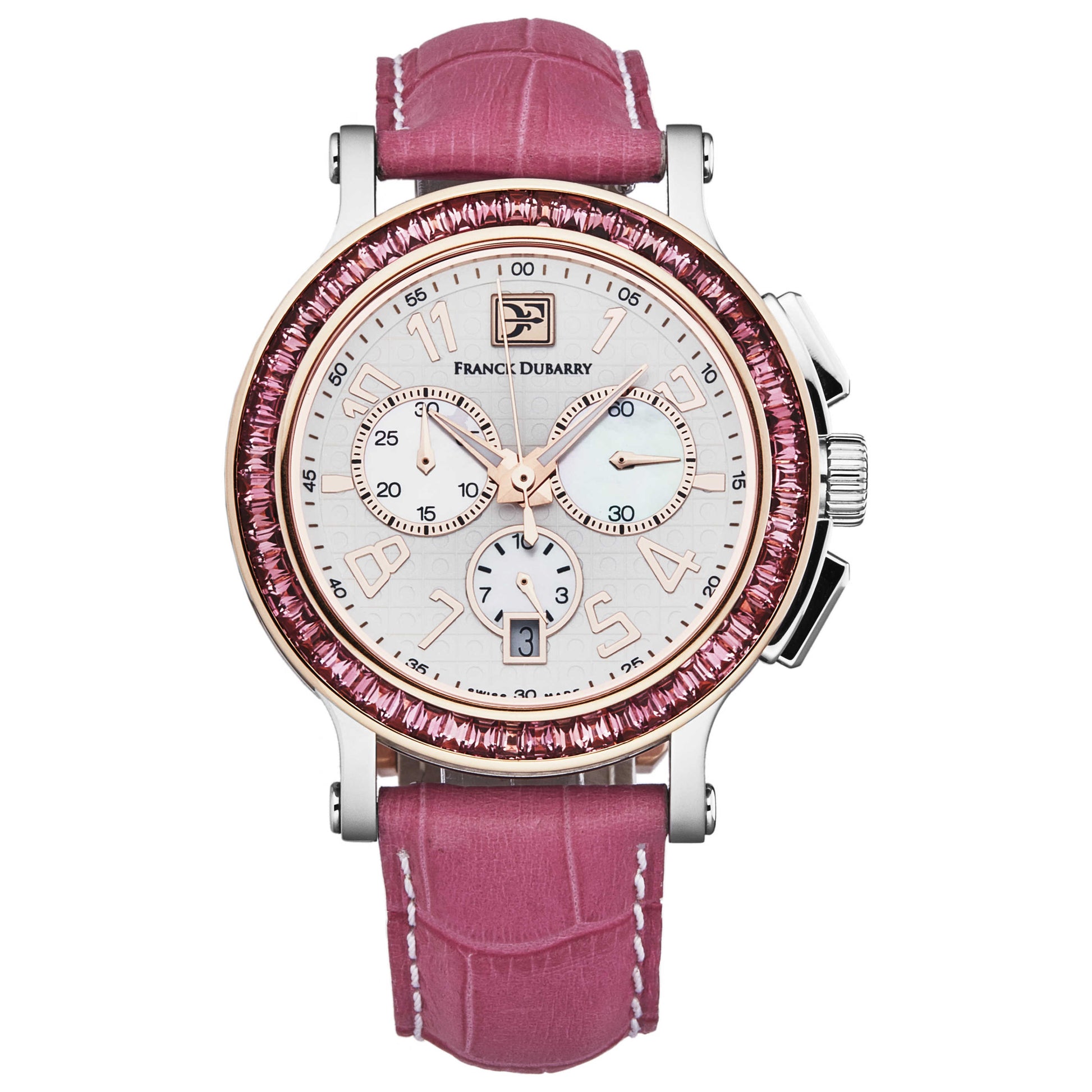 Front view of Franck Dubarry Crazy Colors Women's Quartz Watch CC-04-02