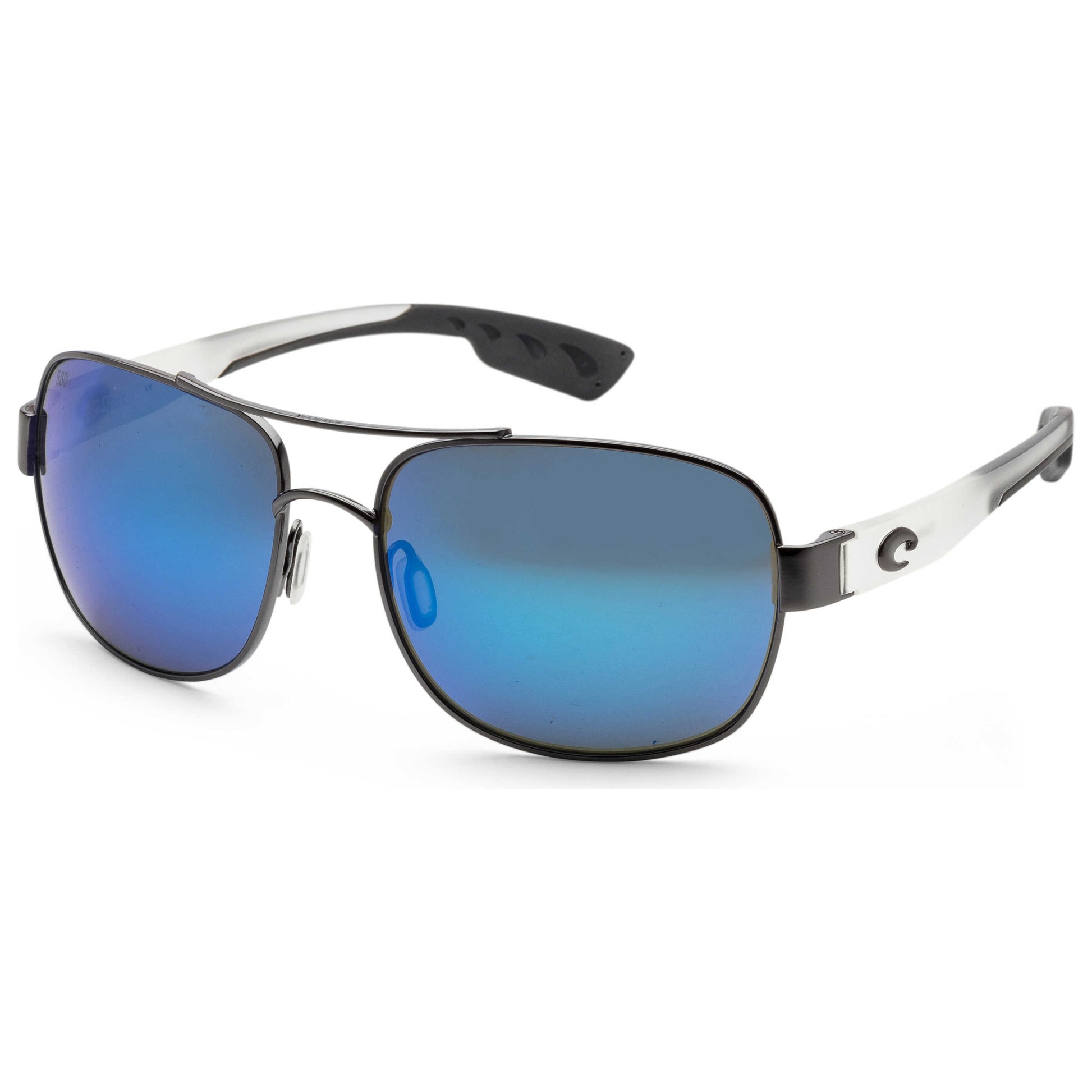 Front view of Costa del Mar Cocos Men's Sunglasses CC74OBMGLP