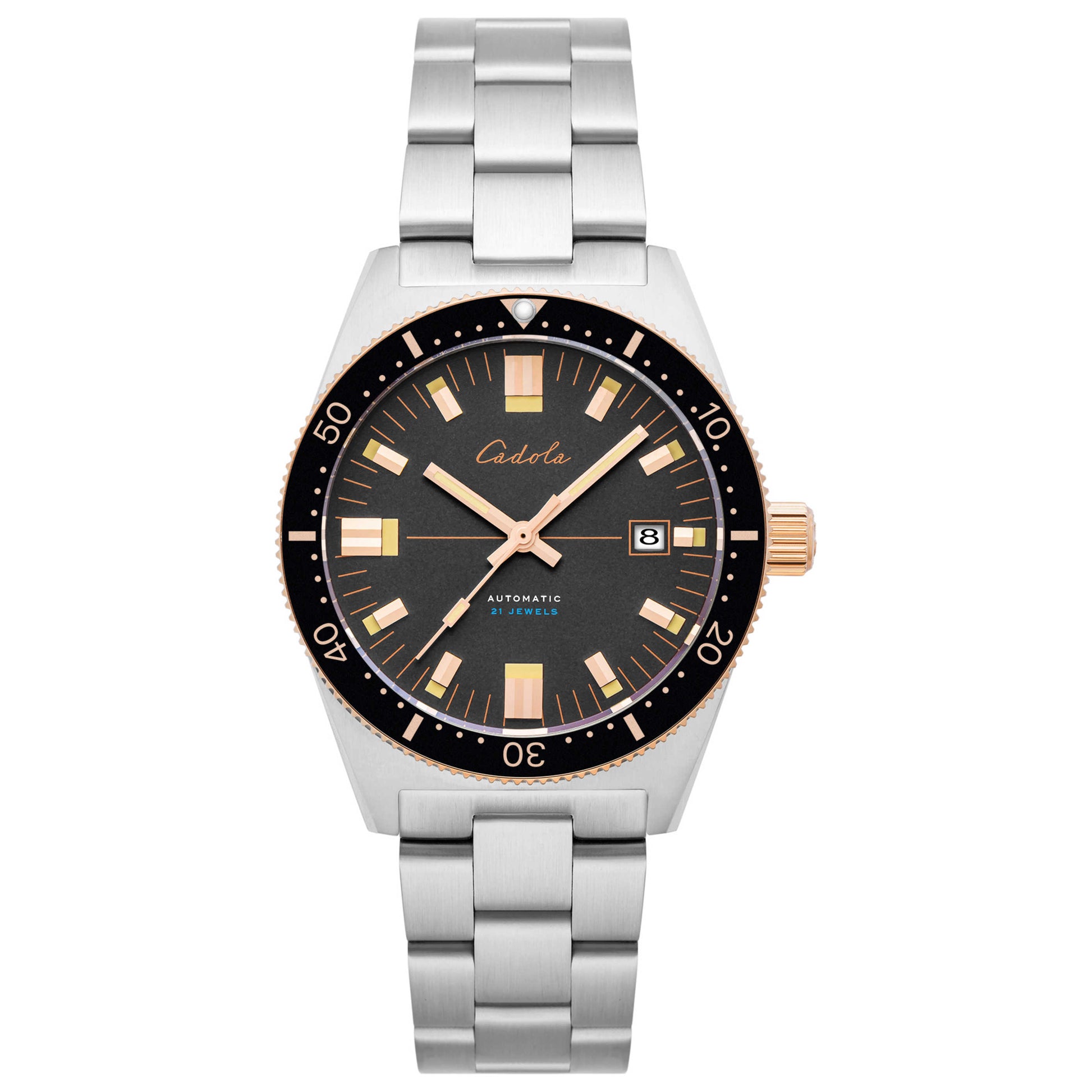 Front view of Cadola Noumea Men's Automatic Watch CD-1005-55