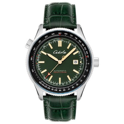 Front view of Cadola Aviateur Men's Automatic Watch CD-1008-04