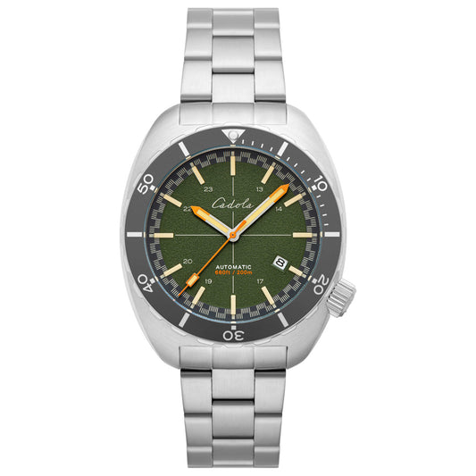 Front view of Cadola Intrepid Men's Automatic Watch CD-1012-77