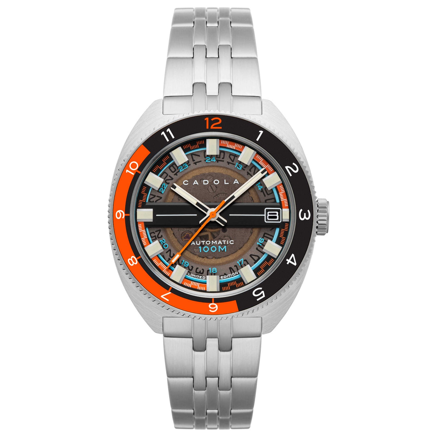 Front view of Cadola 1977 Men's Automatic Watch CD-1024-55