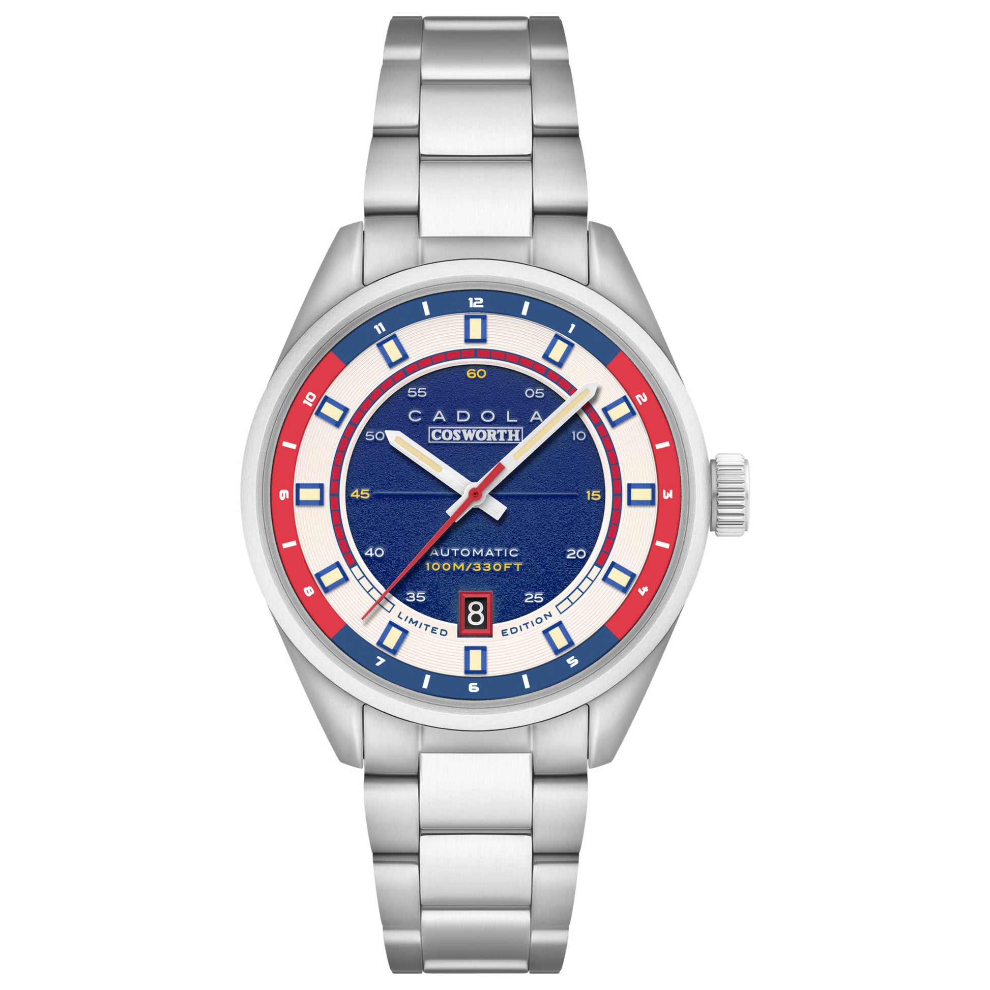 Front view of Cadola DFV-Cosworth Men's Automatic Watch CD-1025-77