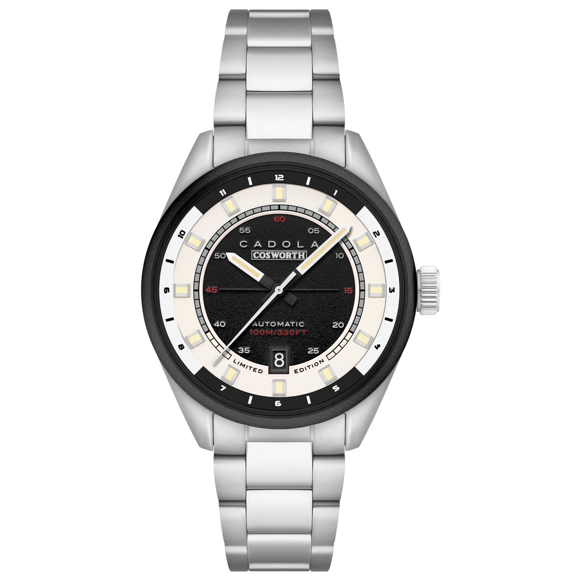 Front view of Cadola DFV-Cosworth Men's Automatic Watch CD-1025-BB