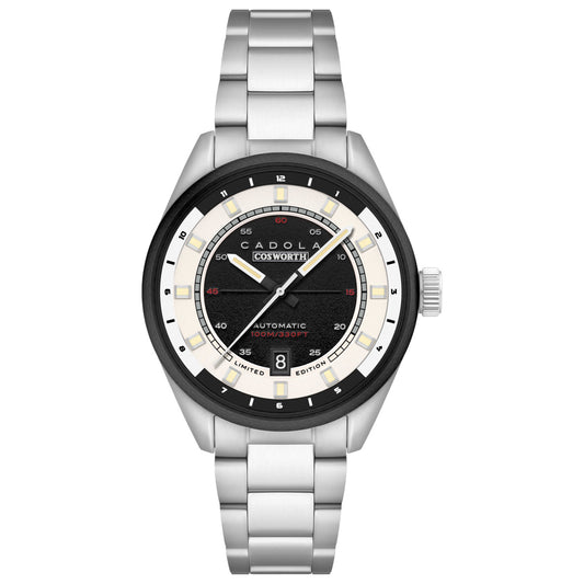 Front view of Cadola DFV-Cosworth Men's Automatic Watch CD-1025-BB