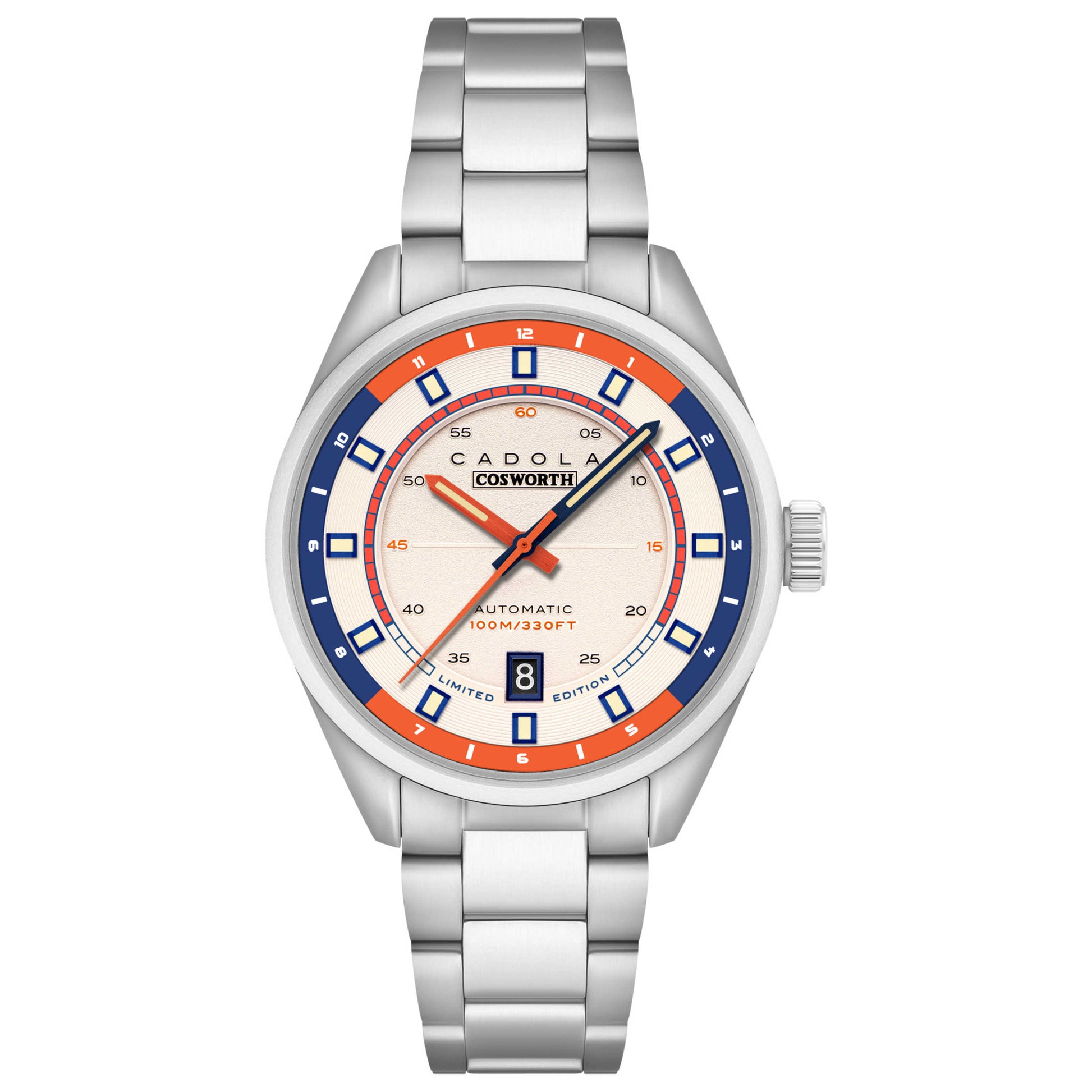 Front view of Cadola DFV-Cosworth Men's Automatic Watch CD-1025-CC