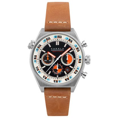 Front view of Cadola Intercontinental Men's Quartz Watch CD-1027-01