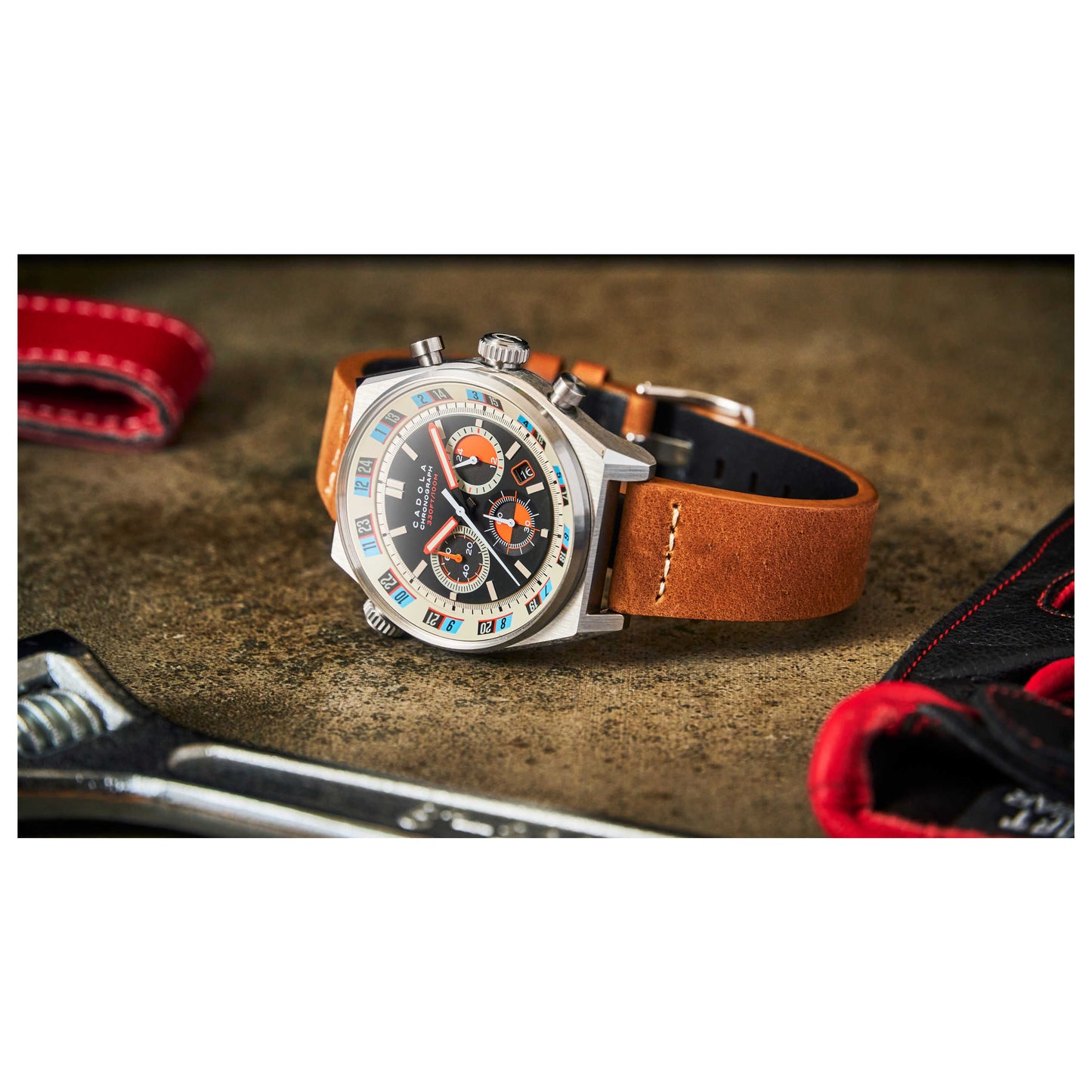 Cadola Intercontinental Men's Quartz Watch CD-1027-01 - Image #5