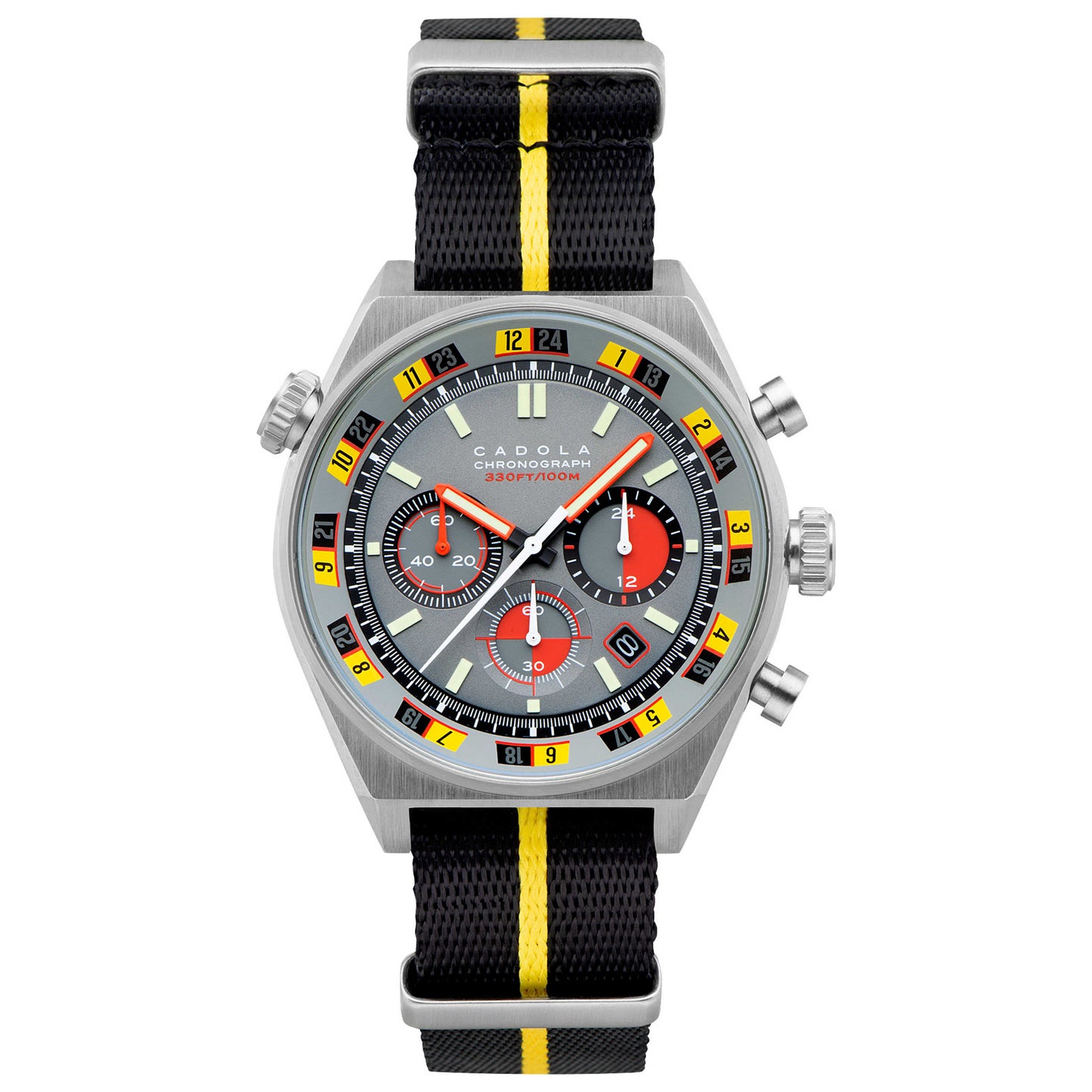 Front view of Cadola Intercontinental Men's Quartz Watch CD-1027-03