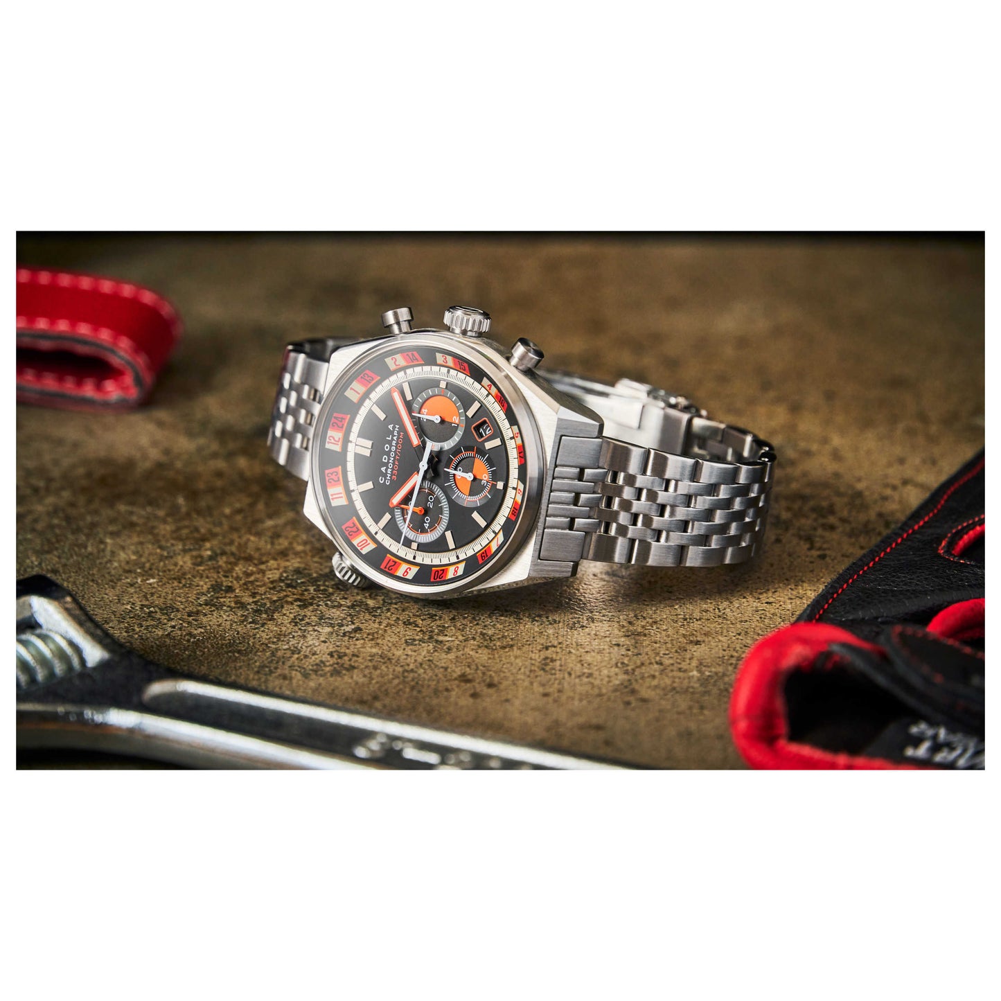 Cadola Intercontinental Men's Quartz Watch CD-1027-11 - Image #5