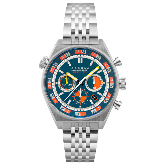 Front view of Cadola Intercontinental Men's Quartz Watch CD-1027-22