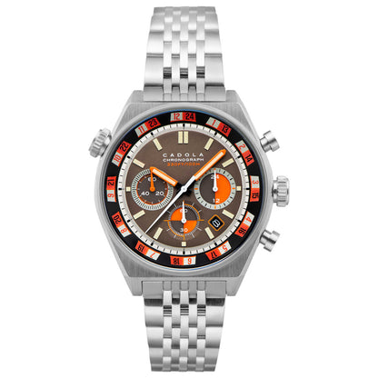 Front view of Cadola Intercontinental Men's Quartz Watch CD-1027-33