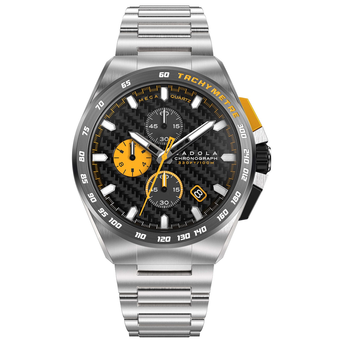 Front view of Cadola Peterson Men's Quartz Watch CD-1029-55