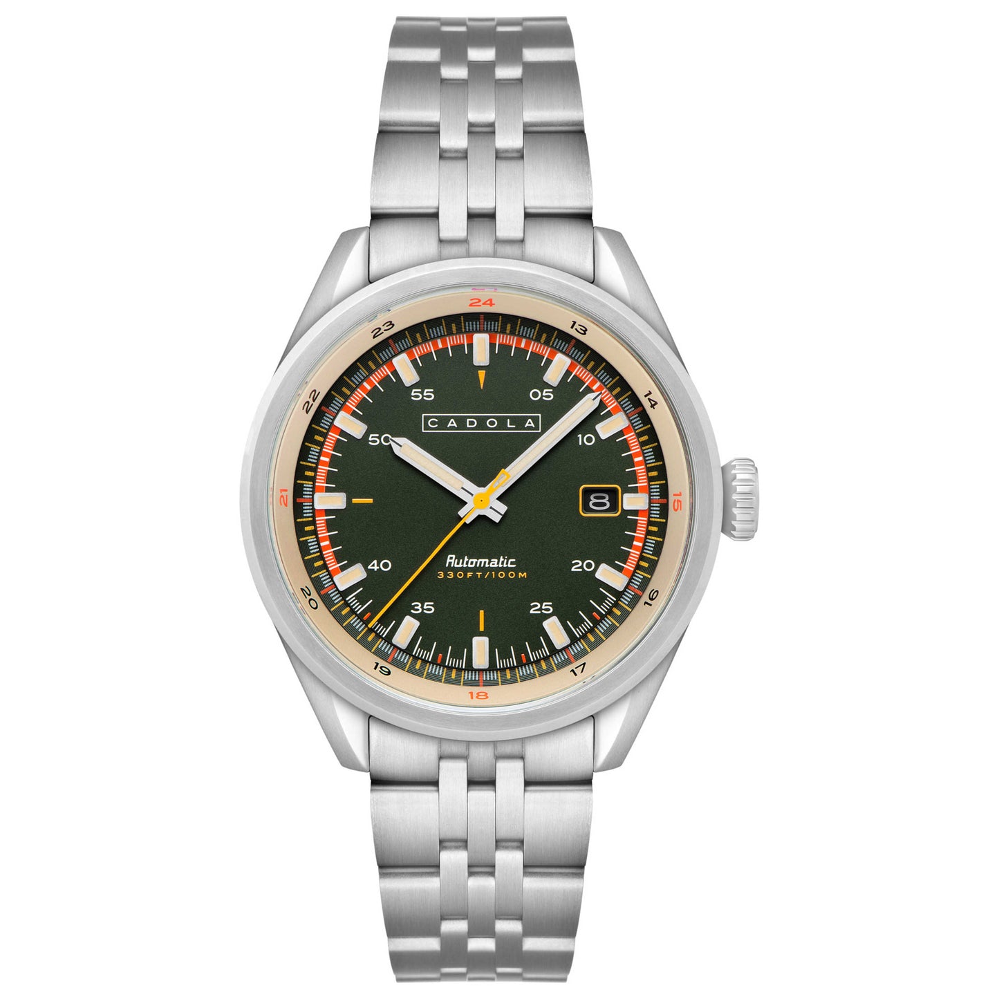 Front view of Cadola Pista Men's Automatic Watch CD-1031-11
