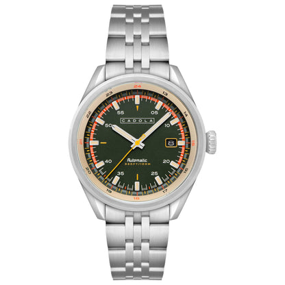 Front view of Cadola Pista Men's Automatic Watch CD-1031-11