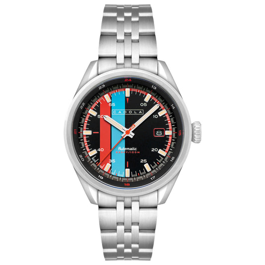 Front view of Cadola Pista Men's Automatic Watch CD-1031-33