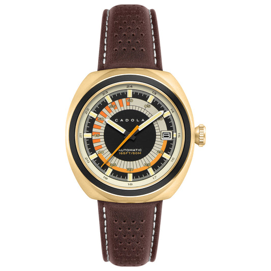 Front view of Cadola Giulia Men's Automatic Watch CD-1035-04