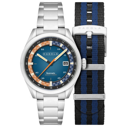 Front view of Cadola Paddock Men's Automatic Watch CD-1037-22