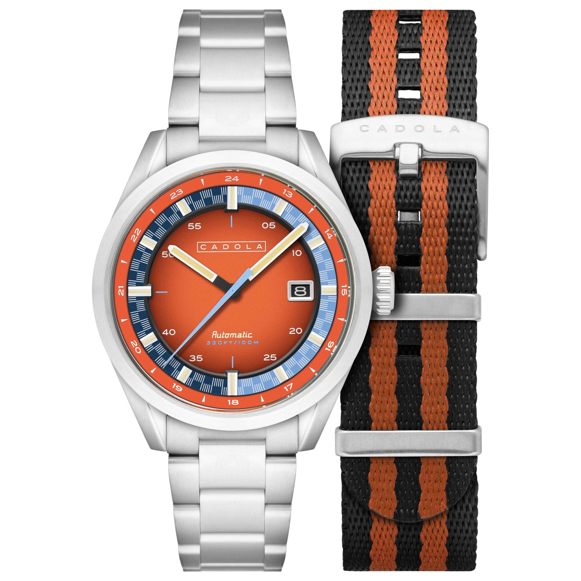 Front view of Cadola Paddock Men's Automatic Watch CD-1037-66