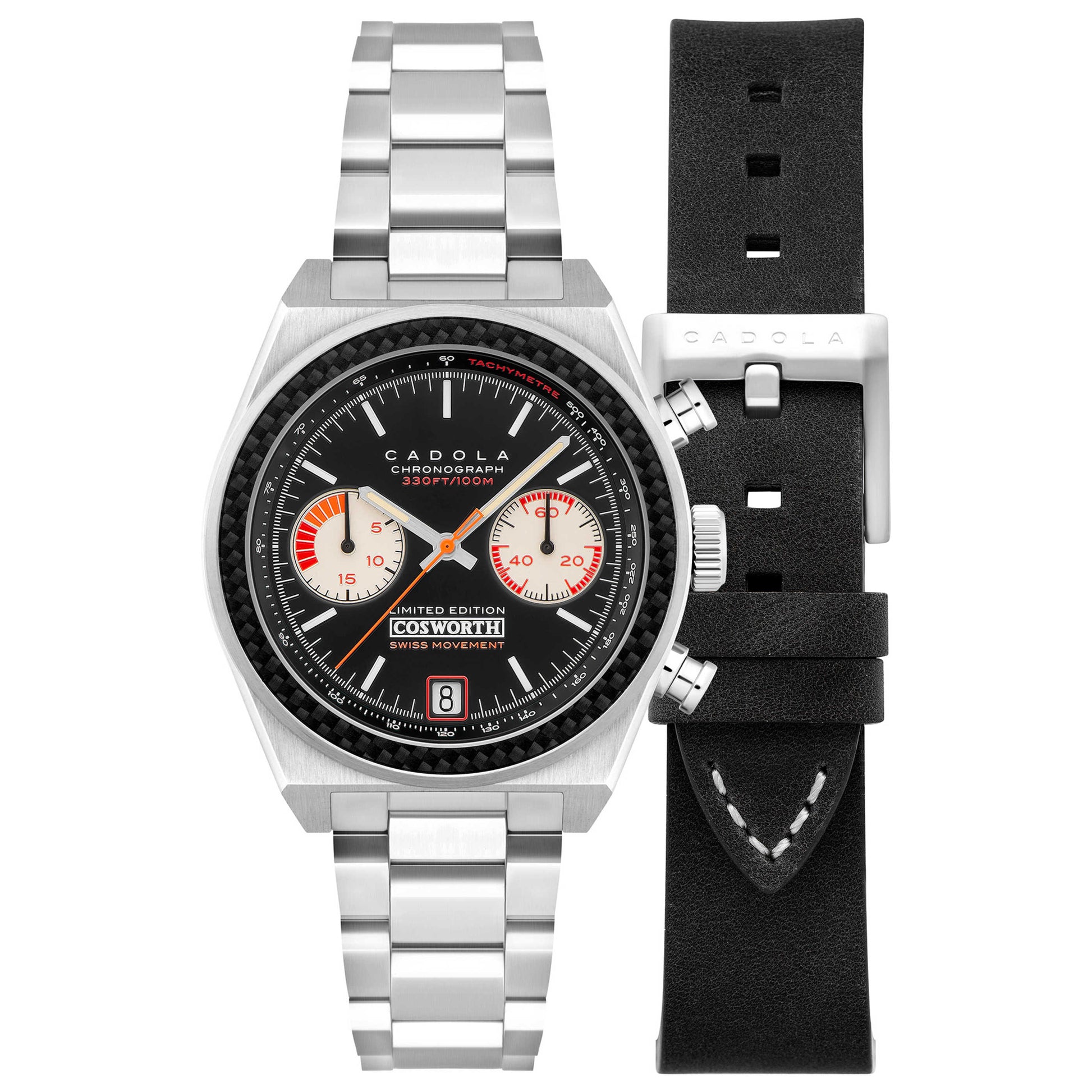 Front view of Cadola Cosworth Men's Quartz Watch CD-1040-11