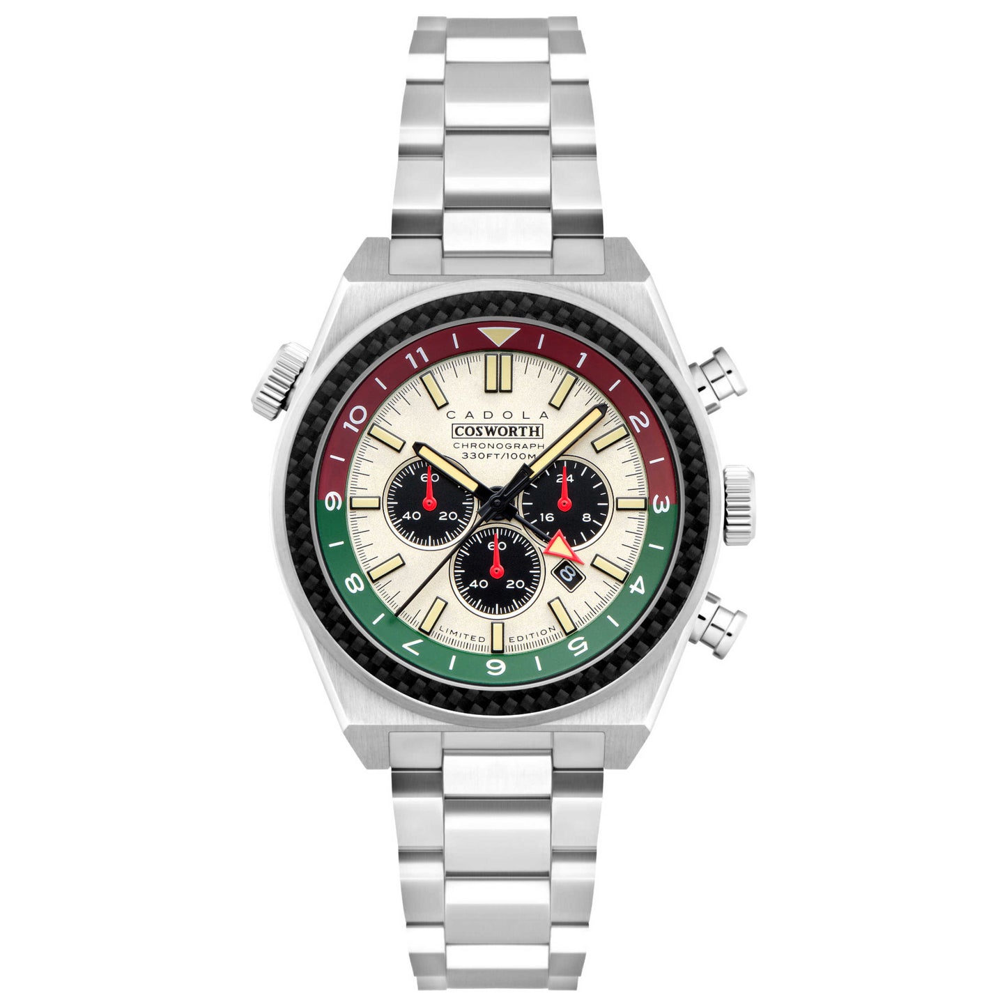 Front view of Cadola Cosworth Costin Men's Quartz Watch CD-1042-22