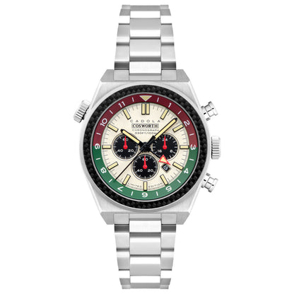 Front view of Cadola Cosworth Costin Men's Quartz Watch CD-1042-22