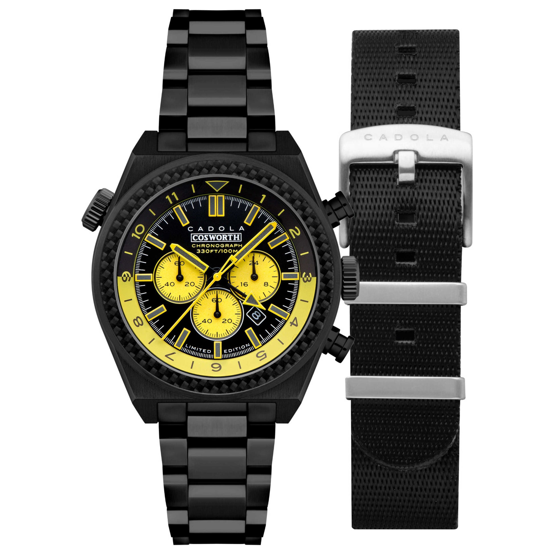 Front view of Cadola Cosworth Costin Men's Quartz Watch CD-1042-44