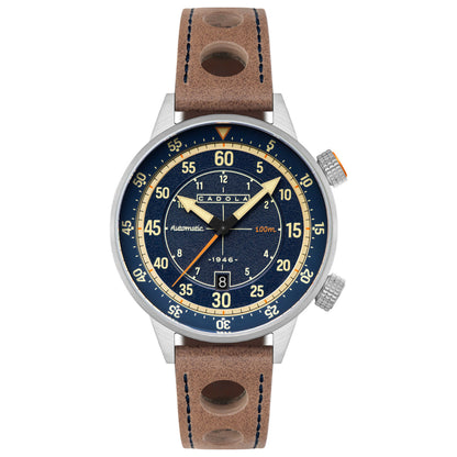 Front view of Cadola Rally Timer Men's Automatic Watch CD-1059-03