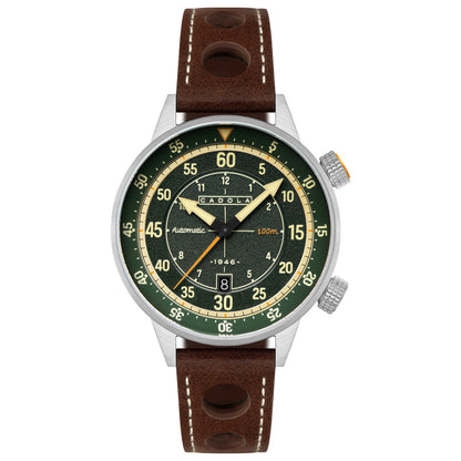 Front view of Cadola Rally Timer Men's Automatic Watch CD-1059-04