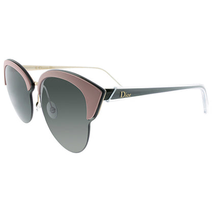 Front view of Christian Dior Run Women's Sunglasses CD-RUN-BKL-65