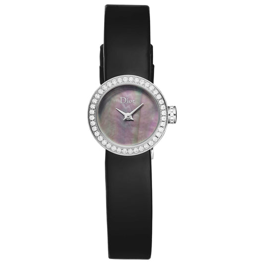 Front view of Christian Dior La D De Dior Women's Quartz Watch CD040110A007